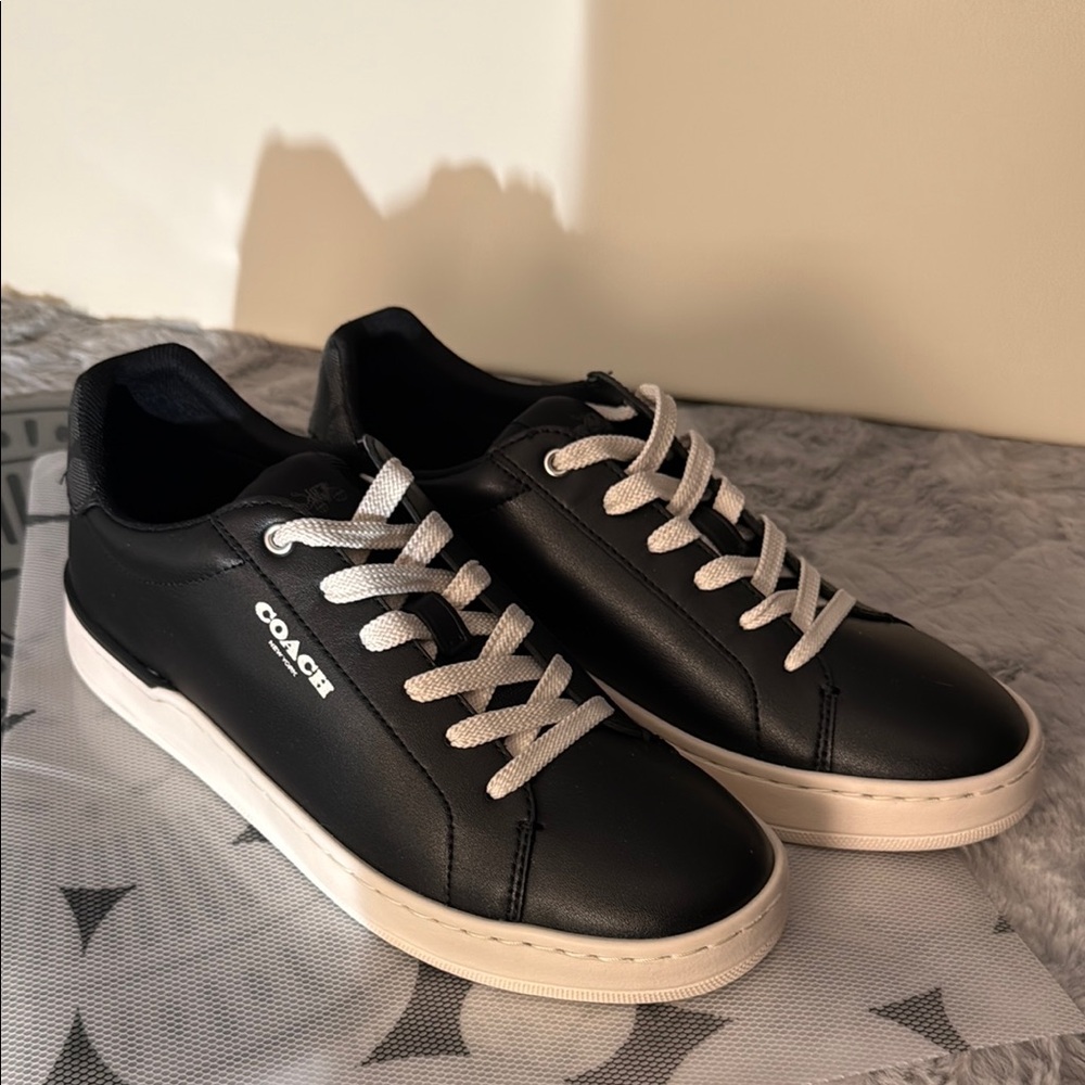 Coach Black and White Minimalist Sneakers